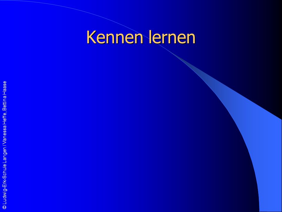 Conjugation kennen